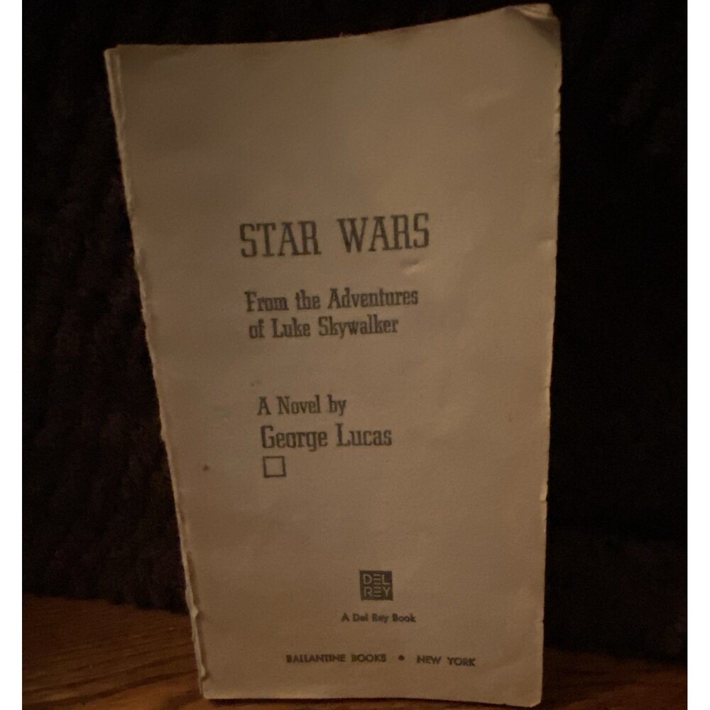Star Wars: From the Adventures of Luke Skywalker - George Lucas PB 1976 English